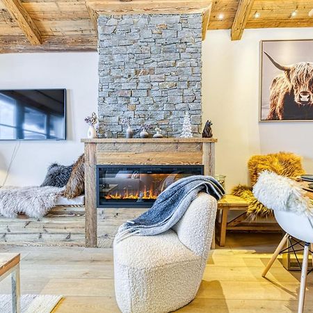 Appartement Style Chalet 5* Vue Mont-Blanc - Arc 1950 Les Arcs  Bagian luar foto