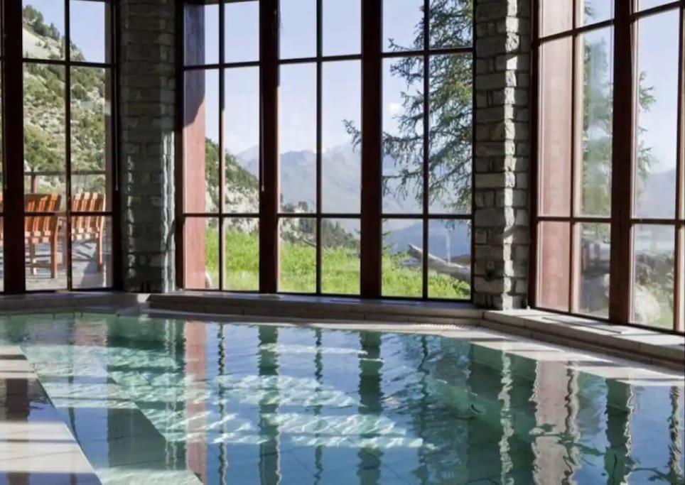Appartement Style Chalet 5* Vue Mont-Blanc - Arc 1950 Les Arcs  Bagian luar foto