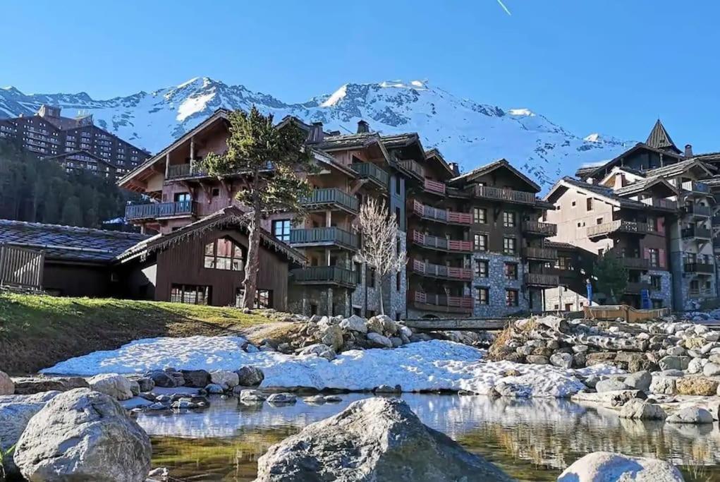 Appartement Style Chalet 5* Vue Mont-Blanc - Arc 1950 Les Arcs  Bagian luar foto