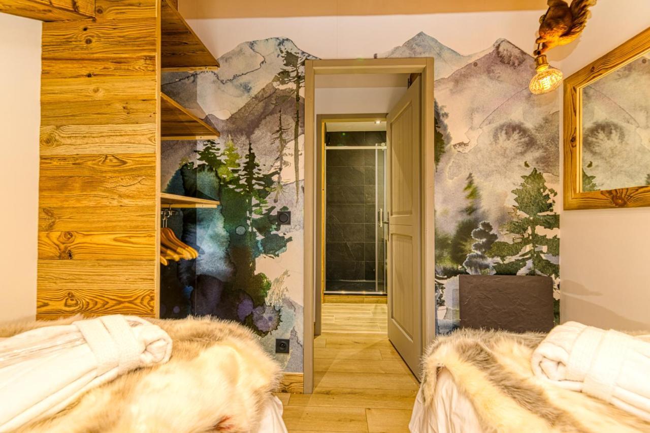 Appartement Style Chalet 5* Vue Mont-Blanc - Arc 1950 Les Arcs  Bagian luar foto