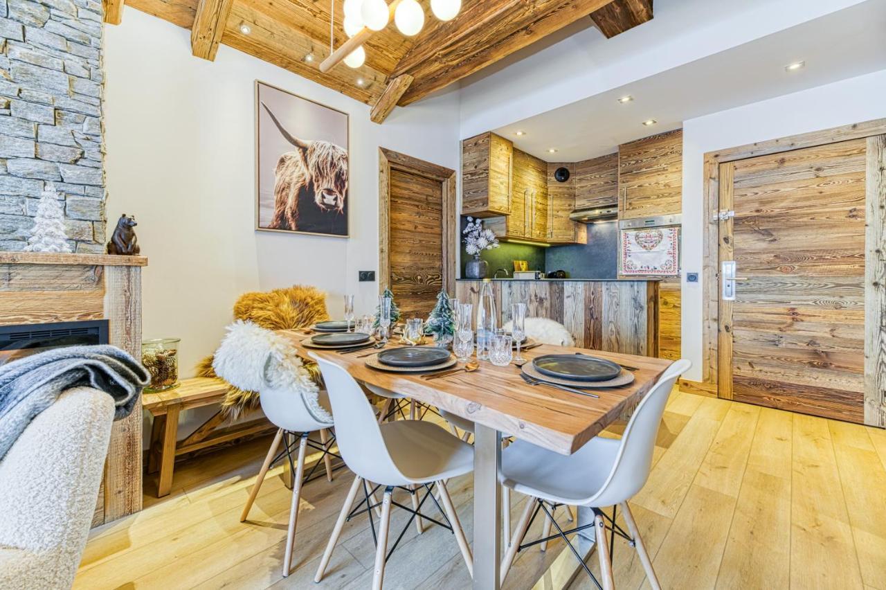 Appartement Style Chalet 5* Vue Mont-Blanc - Arc 1950 Les Arcs  Bagian luar foto
