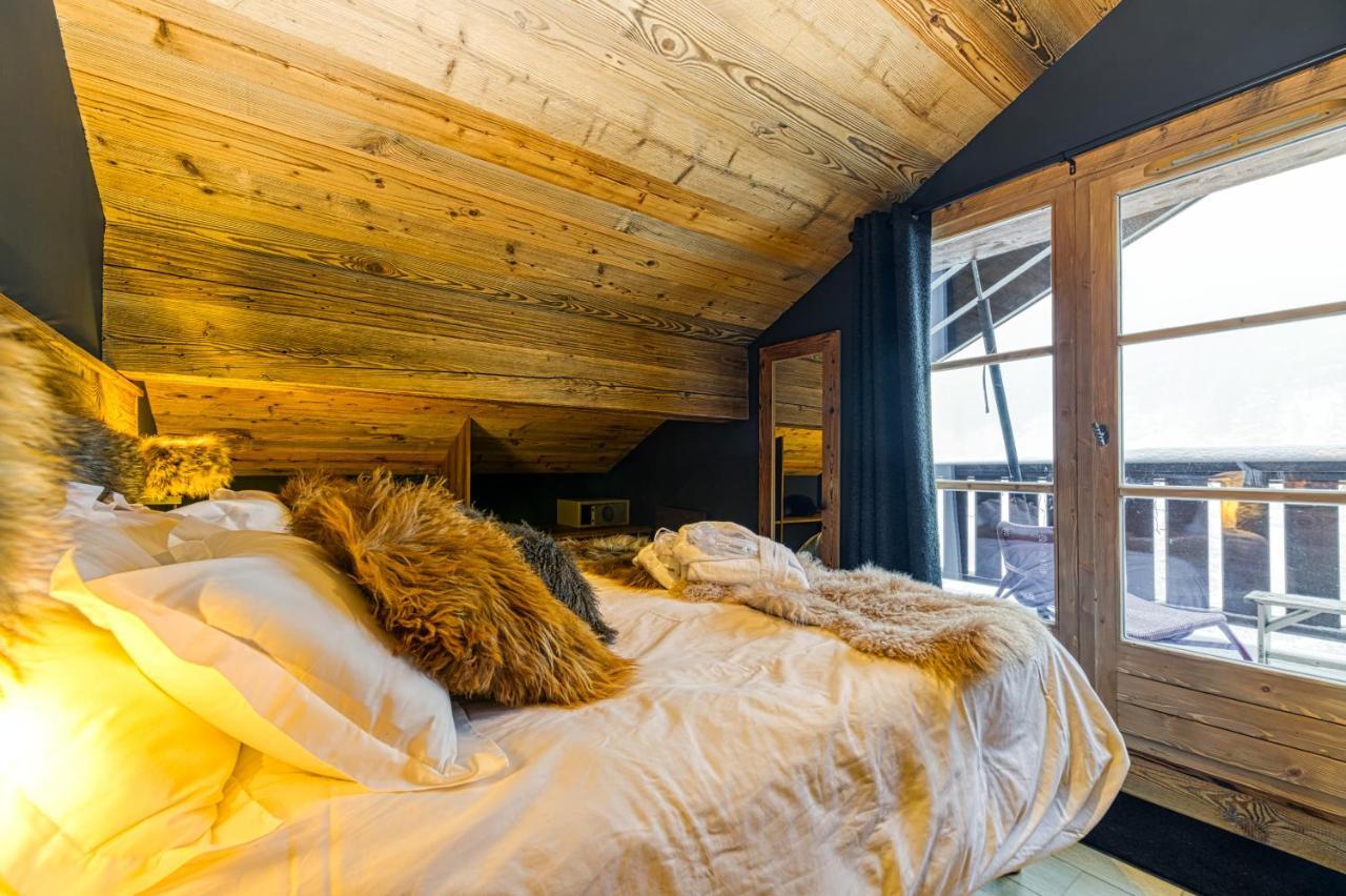 Appartement Style Chalet 5* Vue Mont-Blanc - Arc 1950 Les Arcs  Bagian luar foto